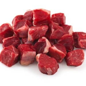 لحم العجل المقطع 1kg