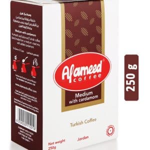 العميد قهوة  وسط مع هيل 250غ
