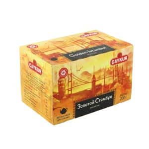 Golden Istanbul شاي أسود فاخر 50غ*40 كيس كبير