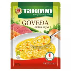 Takovo شوربة النودلز بالخضار الجاهزه 53غ