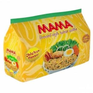 MAMA نودلز بنكة الدجاج (حلال) 55غ*5 باكيت
